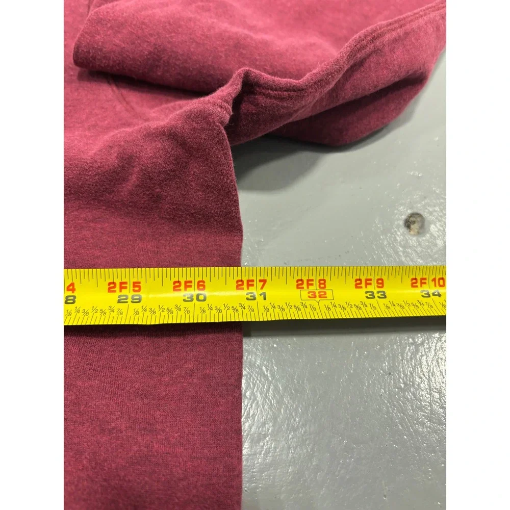 Polo Ralph Lauren Mens 3XLT Big & Tall Burgundy Red Quarter Zip Pullover Sweater